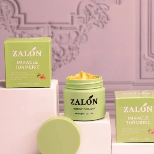 ماسک درمانی زردچوبه زالون zalon
